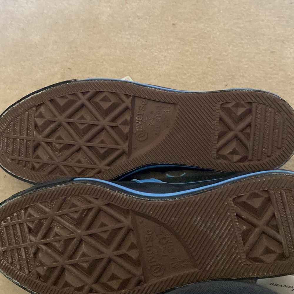 NWT Converse Suede Navy Blue Sneakers. Unisex. - Picture 4 of 4
